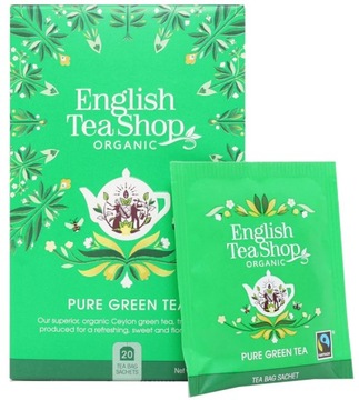 English Tea Shop Ekologiczna Herbata Zielona 100% Bio Cejlońska