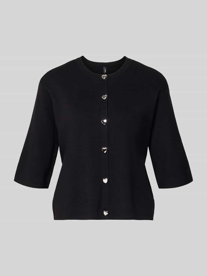 Kardigan rozpinany o kroju regular fit z Mieszanka wiskozy Model 'MAISIE'