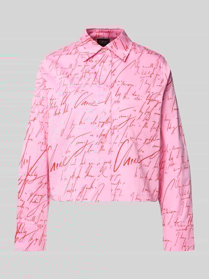 Regular Fit koszula z mieszanki bawełny