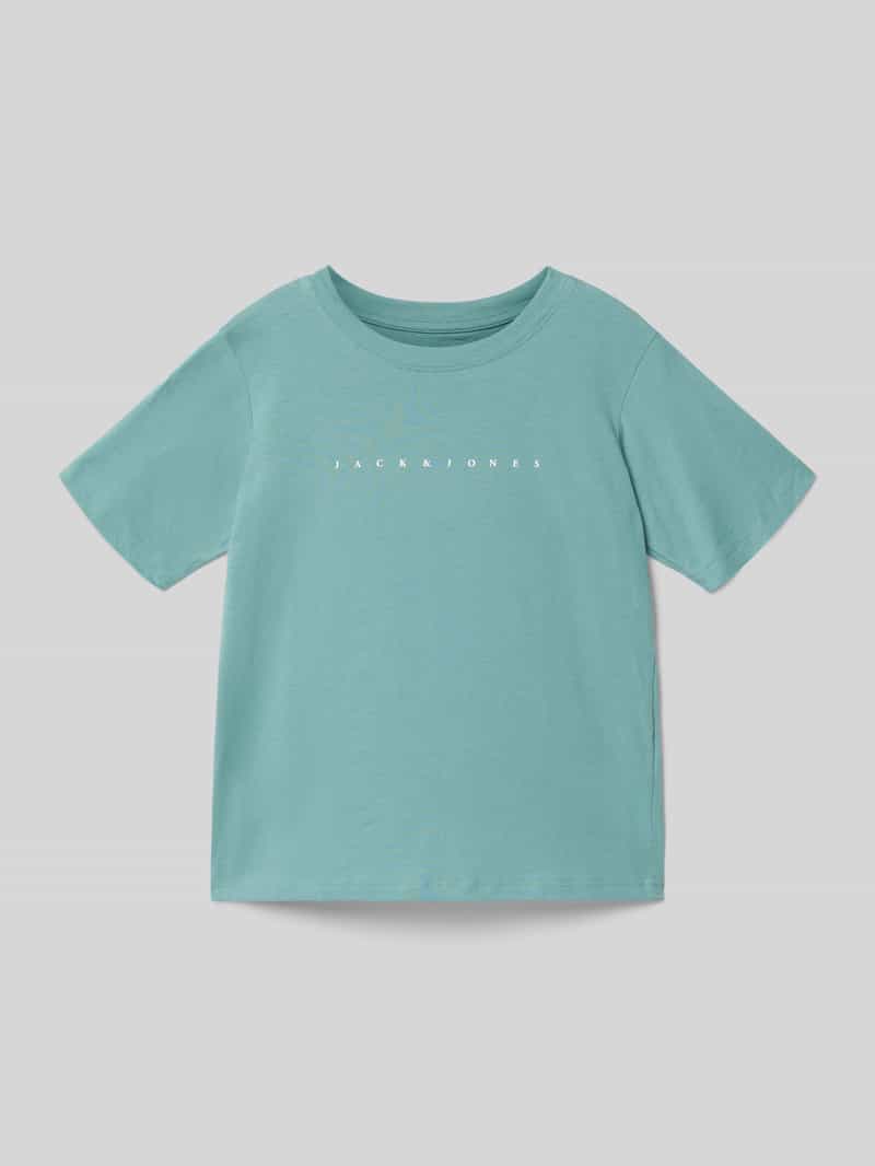 T-shirt o kroju regular fit z nadrukiem z logo model 'Estar'