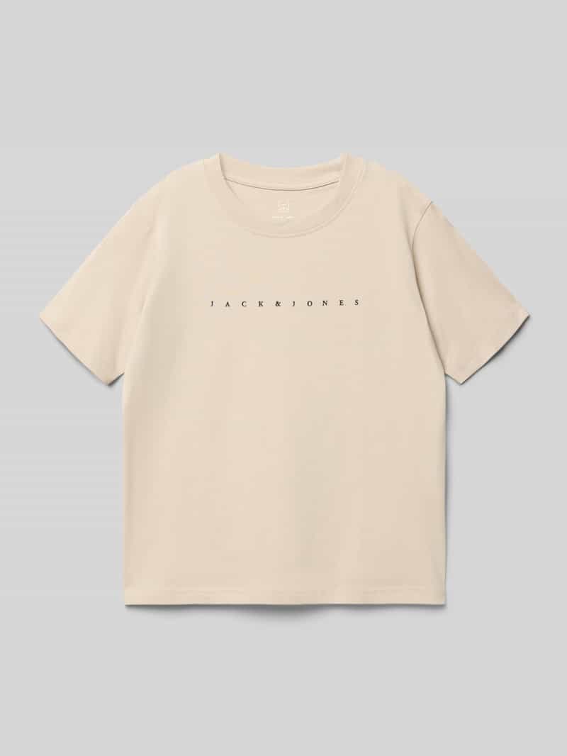 T-shirt o kroju regular fit z nadrukiem z logo model 'Estar'