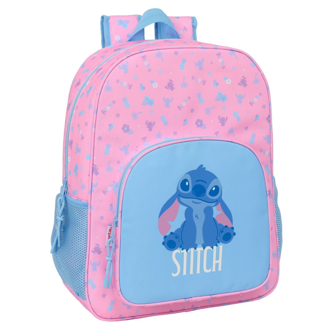 Plecak szkolny Lilo & Stitch Bright Różowy 33 x 42 x 14 cm