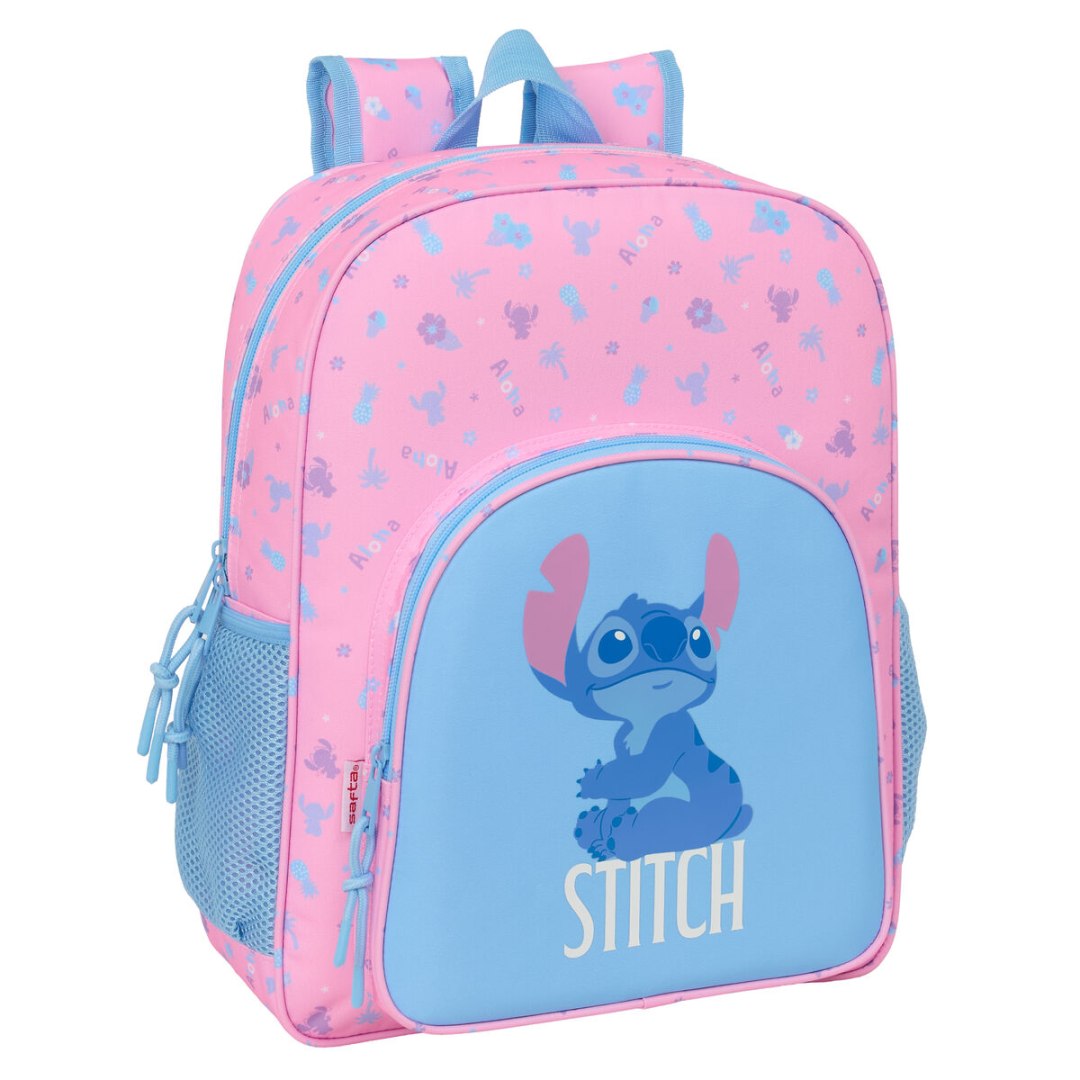 Plecak szkolny Lilo & Stitch Bright Różowy 32 x 38 x 12 cm