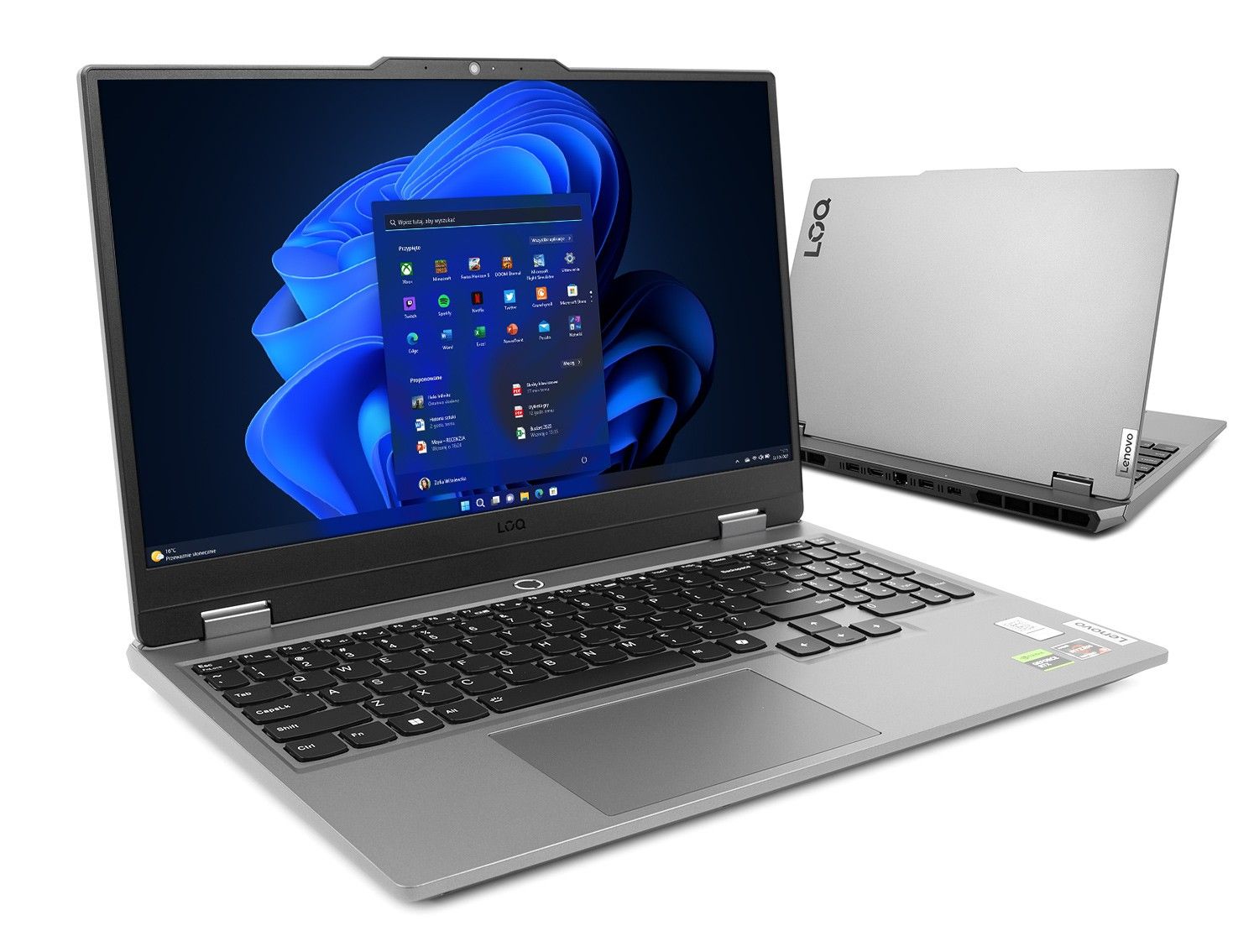 Lenovo LOQ 15 - Ryzen 5 7235HS 15,6''-144Hz 16GB 512GB GP36 Win11Pro RTX3050 83JC0068PB|5M2W11P