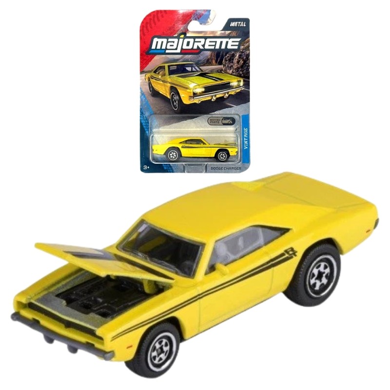 Majorette Vintage Premium Autko Samochodzik Model Dodge Charger