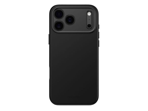 Decoded AntiMicrobial Silicone Backcover, iPhone 17 Pro Max, Black