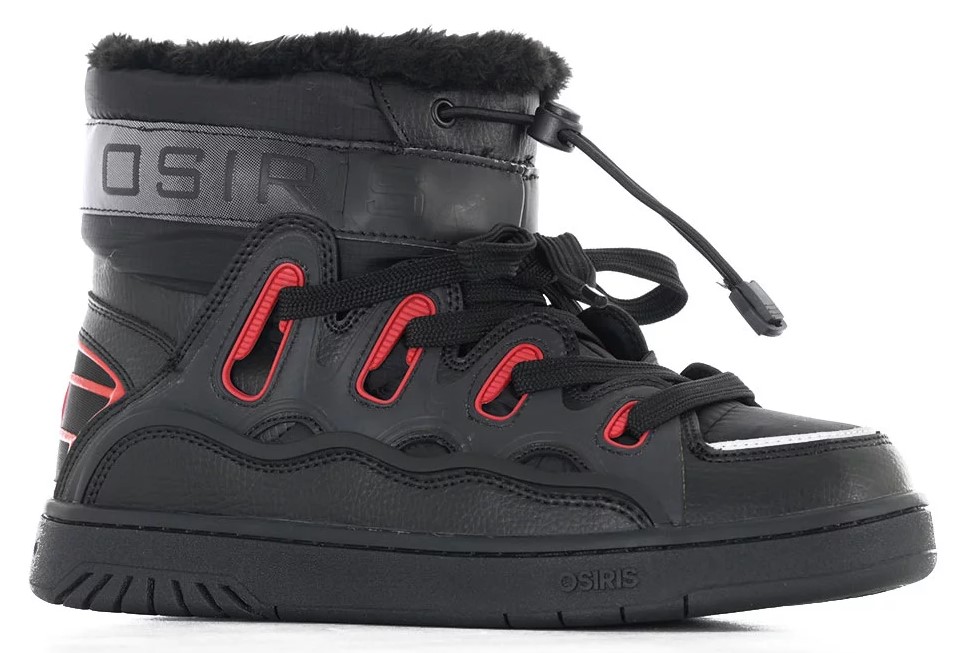 buty zimowe męskie OSIRIS D3 M BLACK/RED