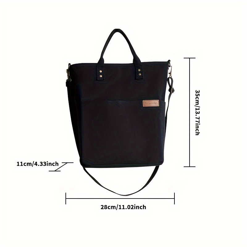 TEMU 1 szt. Oryginalny Design Europejski Styl Torba na Zamek Gruba Torba na Ramię Casual Literacka Torba Studencka Torba na Ramię i Przez Ramię