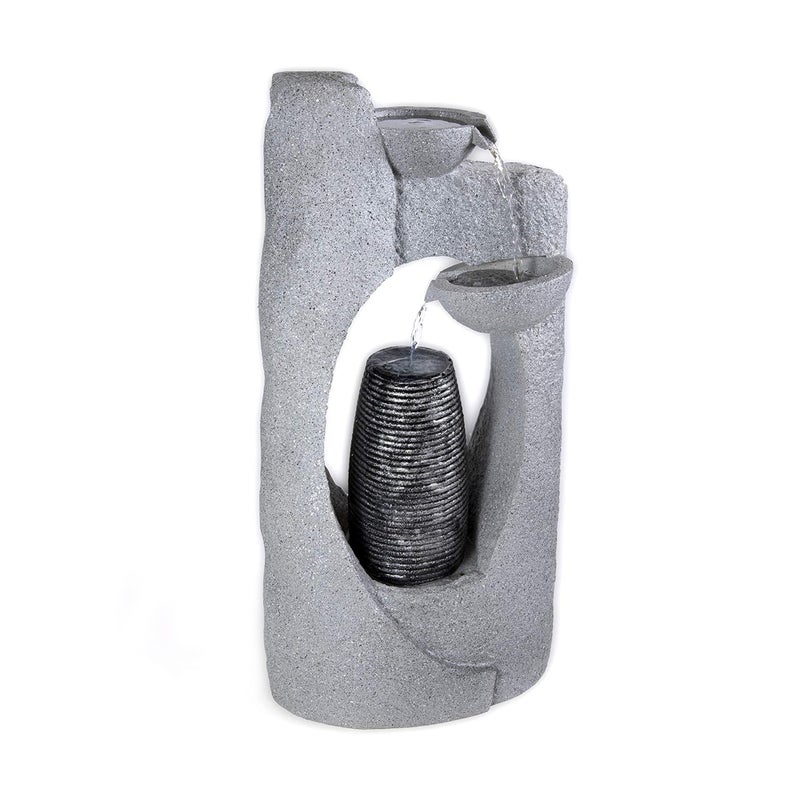 Fontanna z oświetleniem LED Fontanna ogrodowa z oświetleniem LED 16002