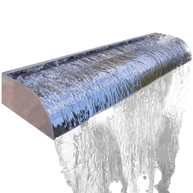 Wodospad Köhko Victoria 60 cm ze stali nierdzewnej o wysokim połysku Aquafall