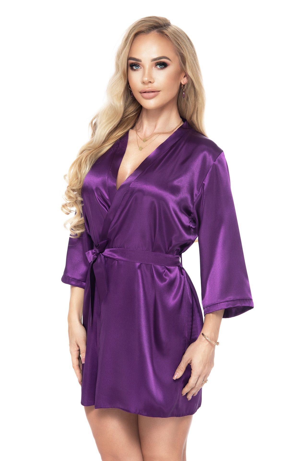 Szlafrok Aria Purple