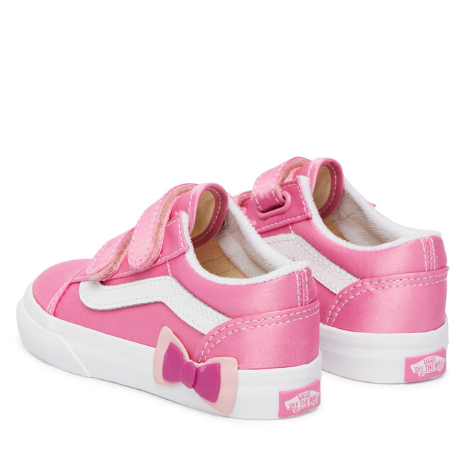 Sneakersy Vans Old Skool V Bow VN000E9WFRQ1 Różowy