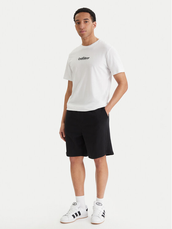 Quiksilver T-Shirt EQYZT08174 Biały Regular Fit