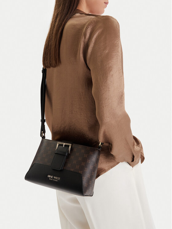Nine West Torebka CEO-Liss-KY218 Brązowy