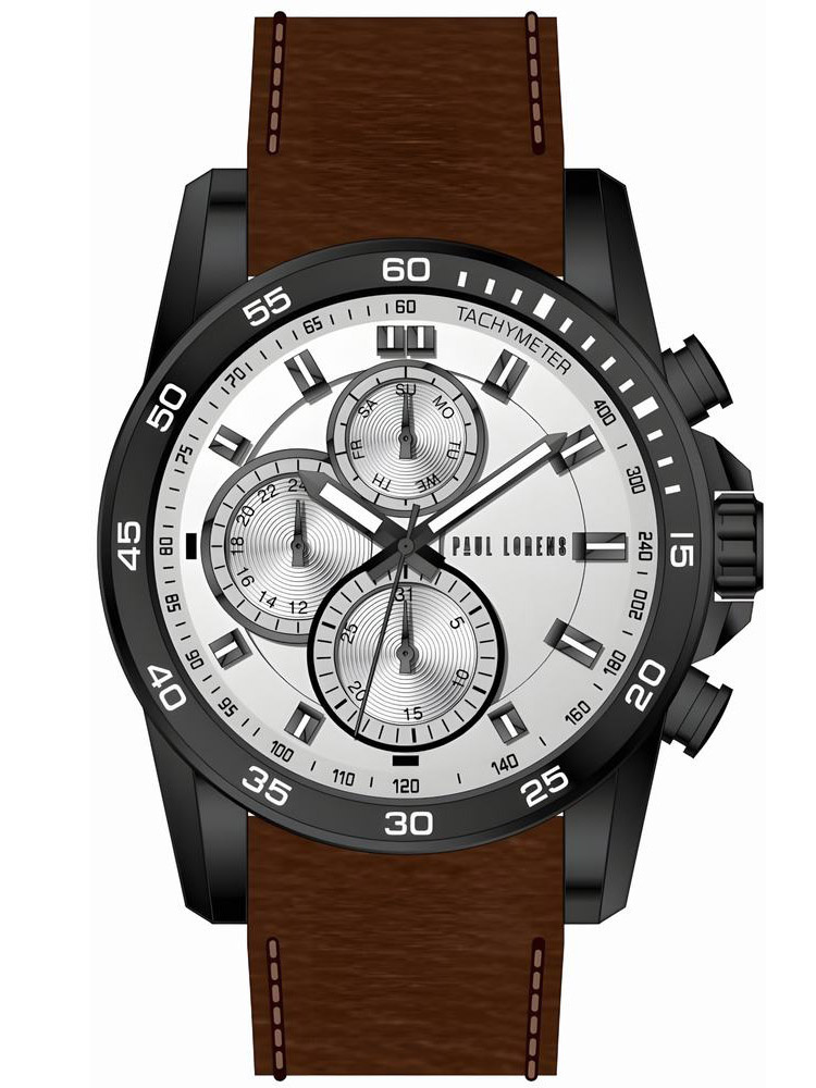 ZEGAREK MĘSKI PAUL LORENS - PL9753A8-3B1 (zg364g) + BOX