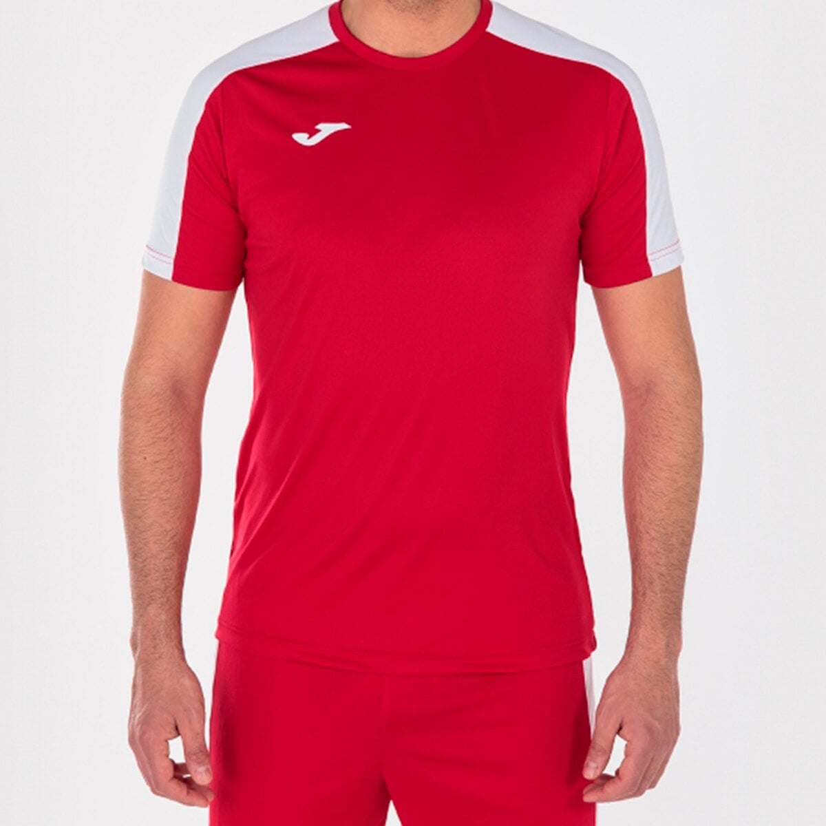 JOMA ACADEMY 101656.602 koszulka męska sportowa czerwona/biała