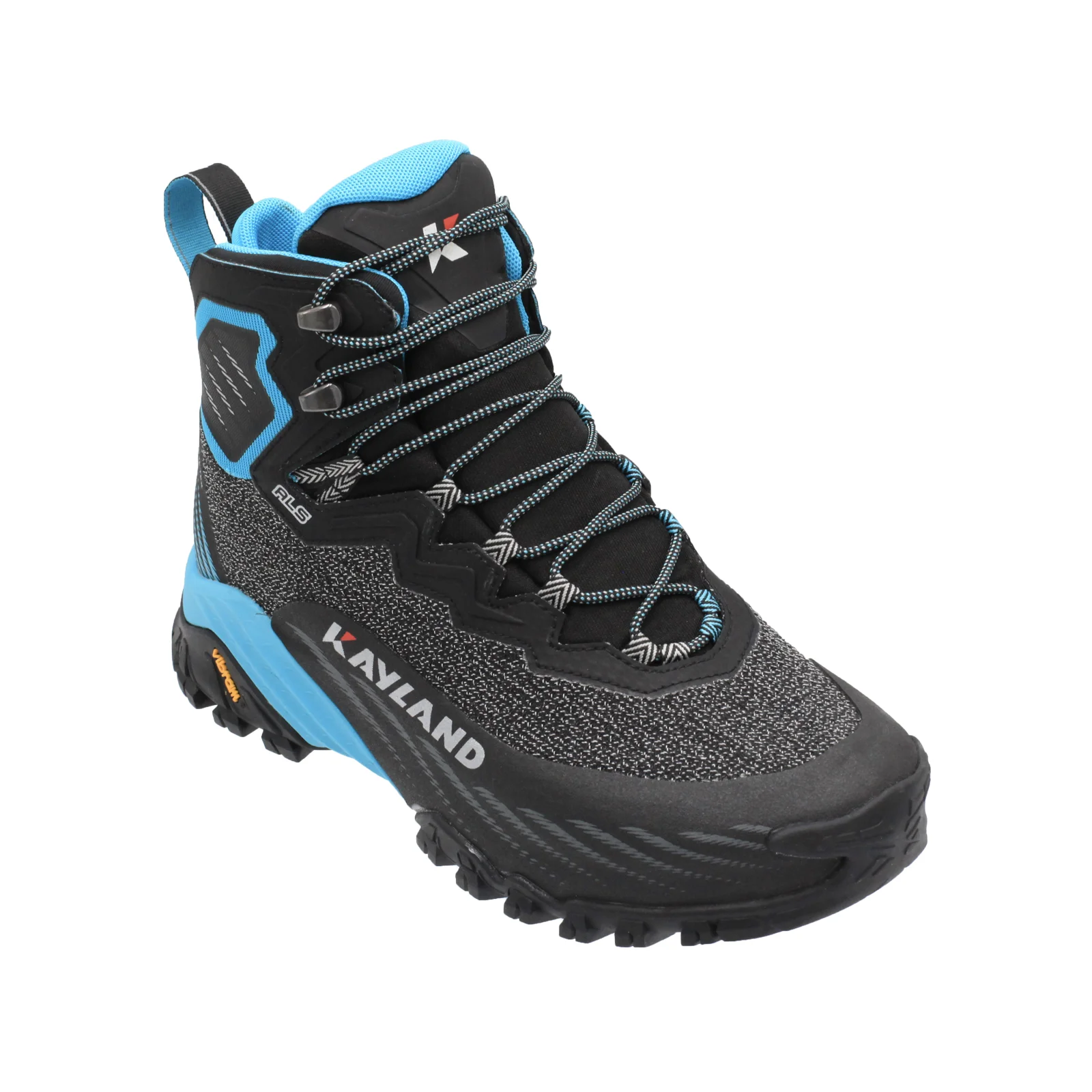 Kayland Damskie buty trekkingowe Duke Mid czarno-niebieskie