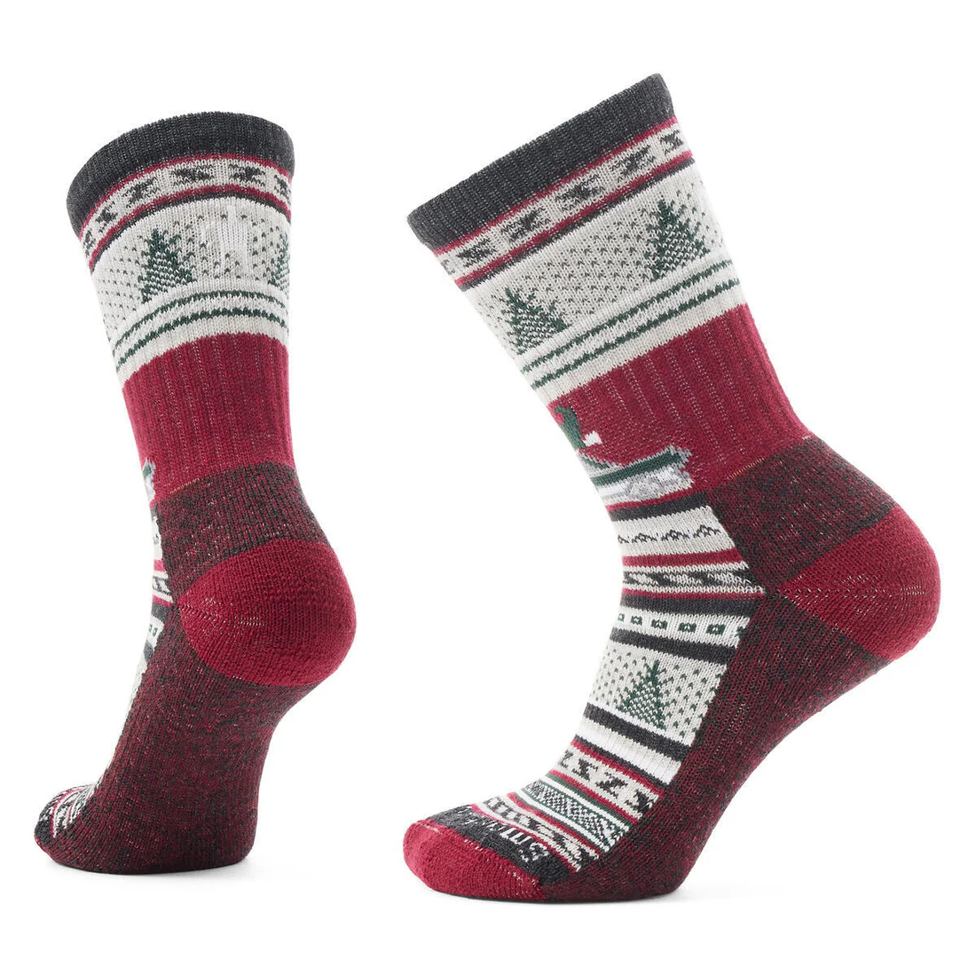 Smartwool skarpety Everyday Say It Ain't Snow Crew Socks CHARCOAL