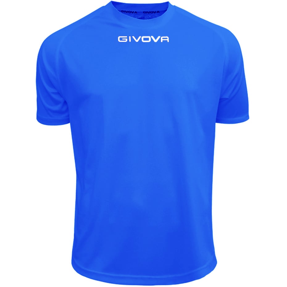 GIVOVA koszulka sportowa męska t-shirt treningowy MAC01 niebieska