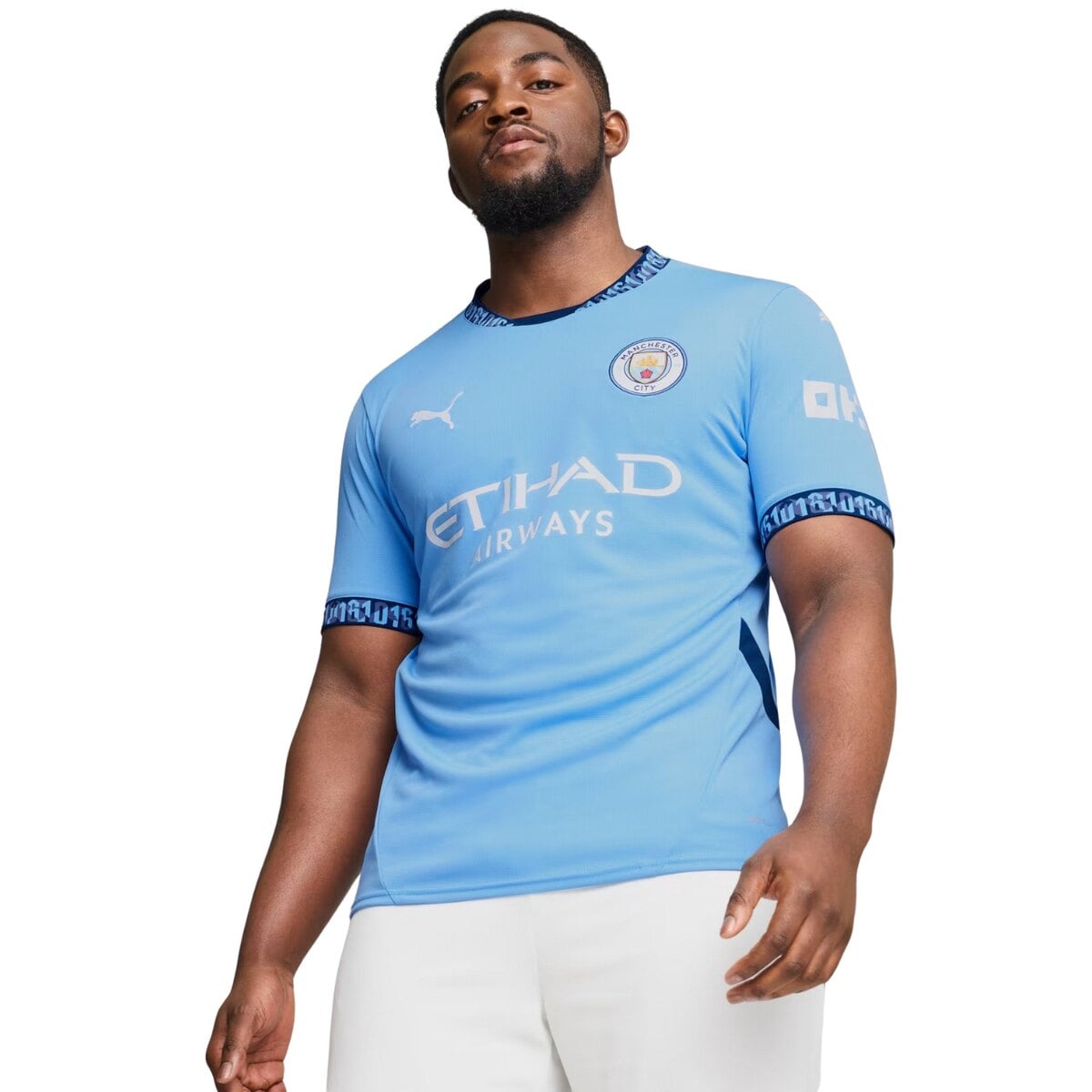 PUMA koszulka meczowa Manchester City niebieska