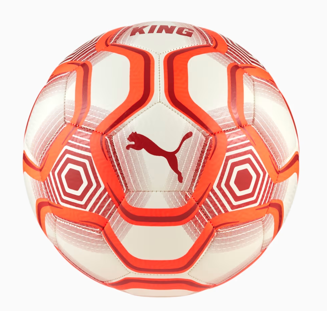 PUMA piłka nożna treningowa KING ball czerwona