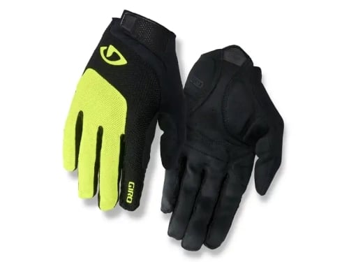 Rękawiczki męskie GIRO BRAVO GEL LF długi palec highlight żółty