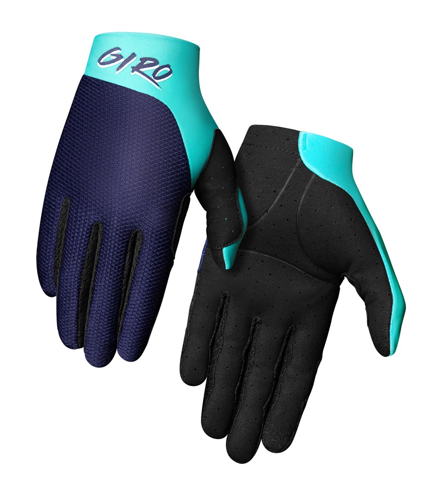 Rękawiczki juniorskie GIRO TRIXTER JR długi palec midnight niebieski