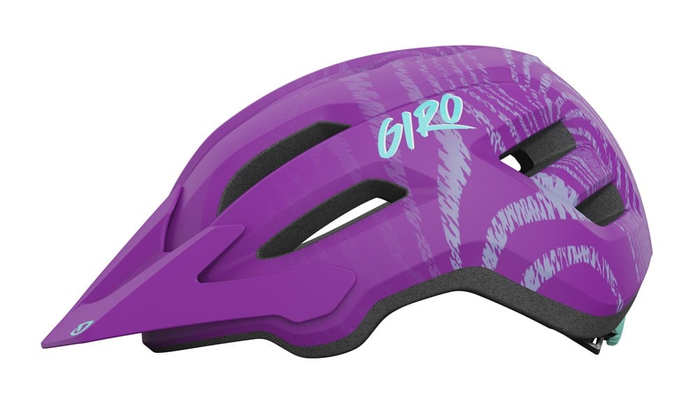 Kask dziecięcy juniorski GIRO FIXTURE II INTEGRATED MIPS matte czerwony