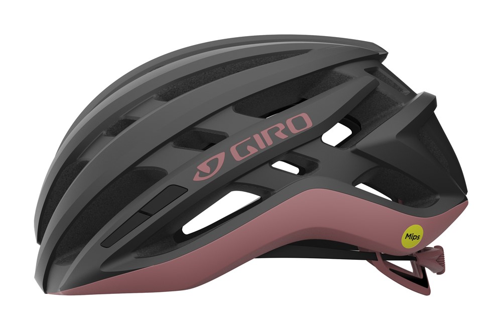 Kask szosowy GIRO AGILIS matte czarny bright czerwony