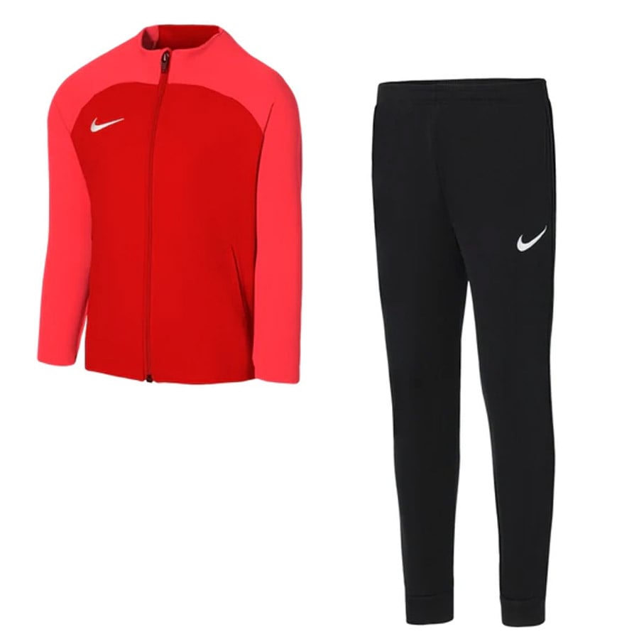 Nike Dres dziecięcy Academy DJ3363 657 czerwono-czarny