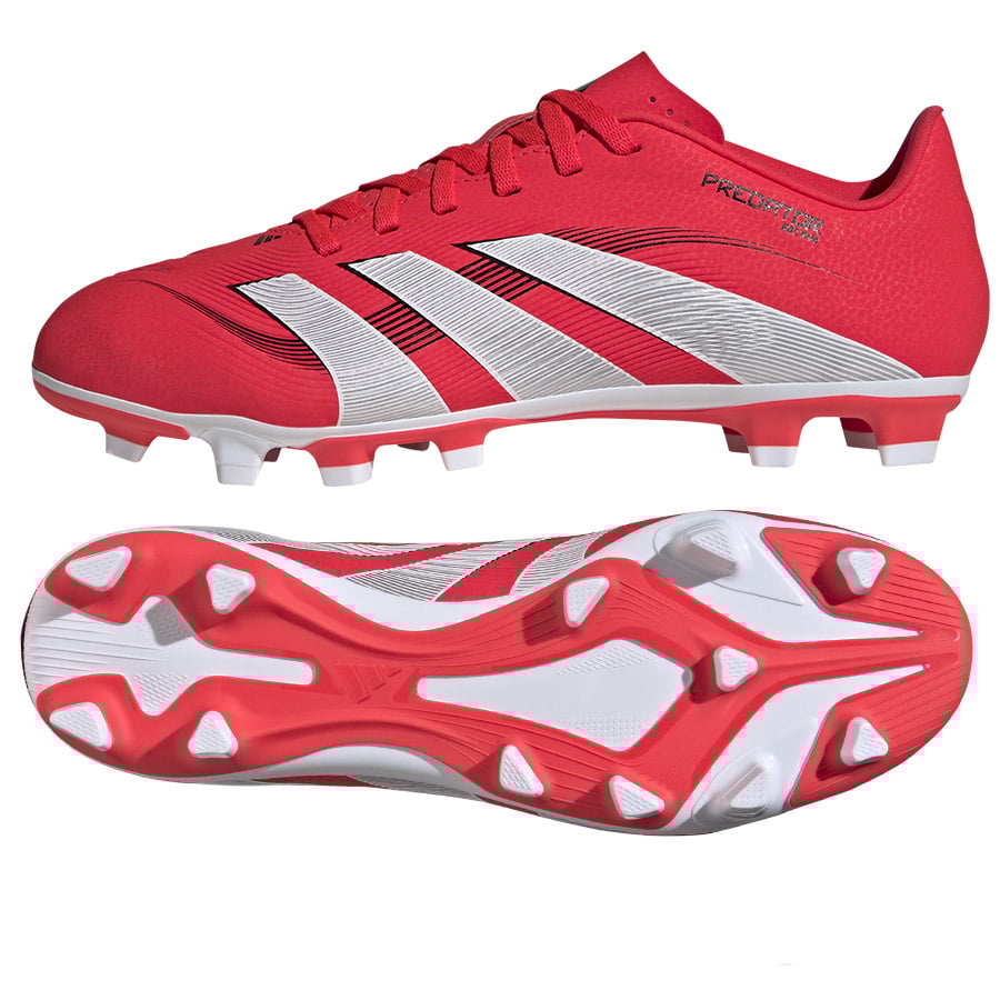 adidas Buty Predator Club FG/MG ID1326 czerwone