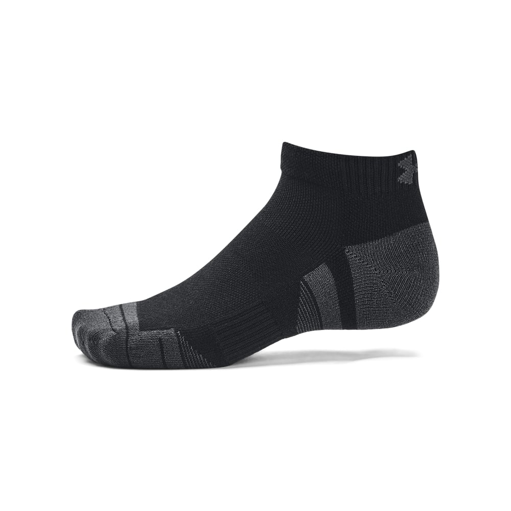 UNDER ARMOUR skarpetki stopki treningowe unisex 3 Pak czarny
