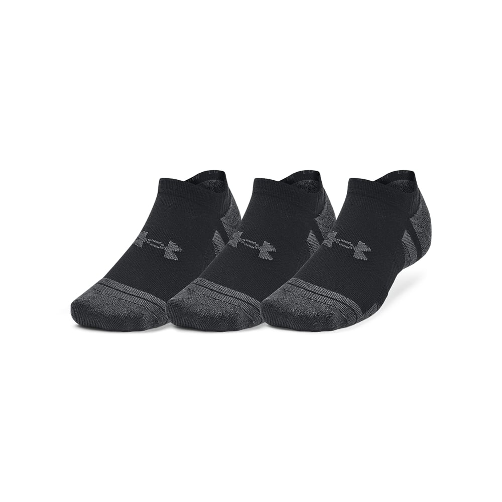 UNDER ARMOUR skarpetki stopki treningowe unisex 3 Pak czarne