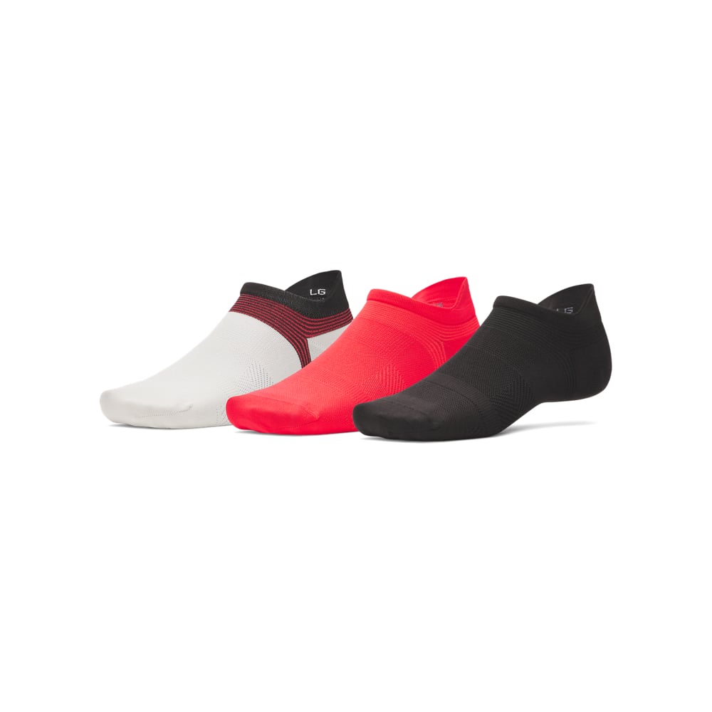 UNDER ARMOUR skarpetki sportowe unisex 3 pak Run Lite różowy mix
