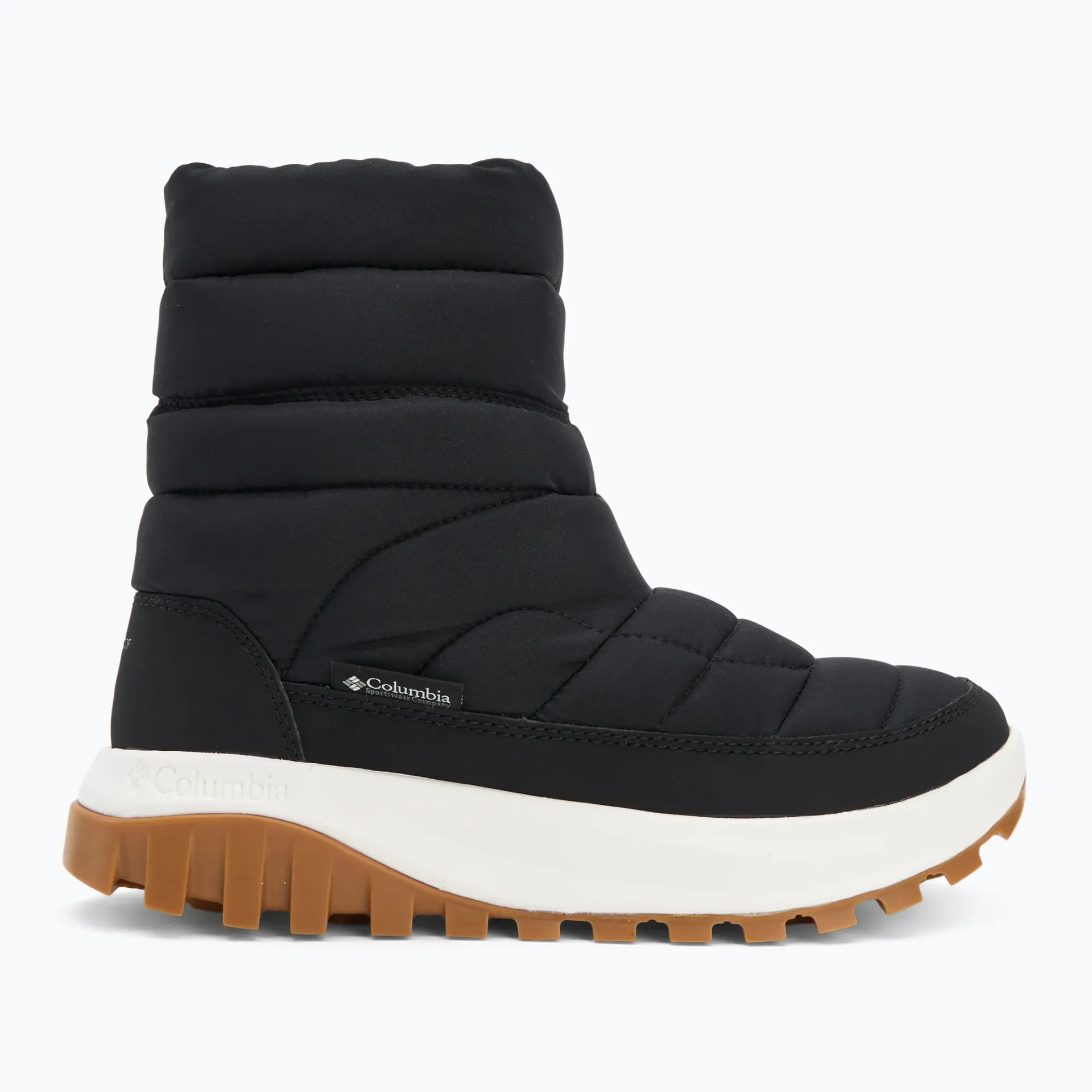 COLUMBIA buty turystyczne damskie śniegowce Snowtrot MID czarno-biały