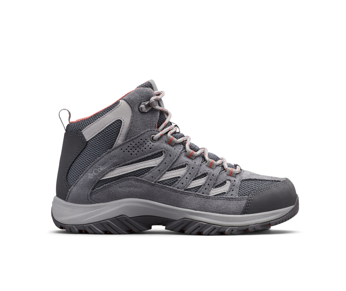 COLUMBIA buty trekkingowe damskie wysokie Crestwood MID szary