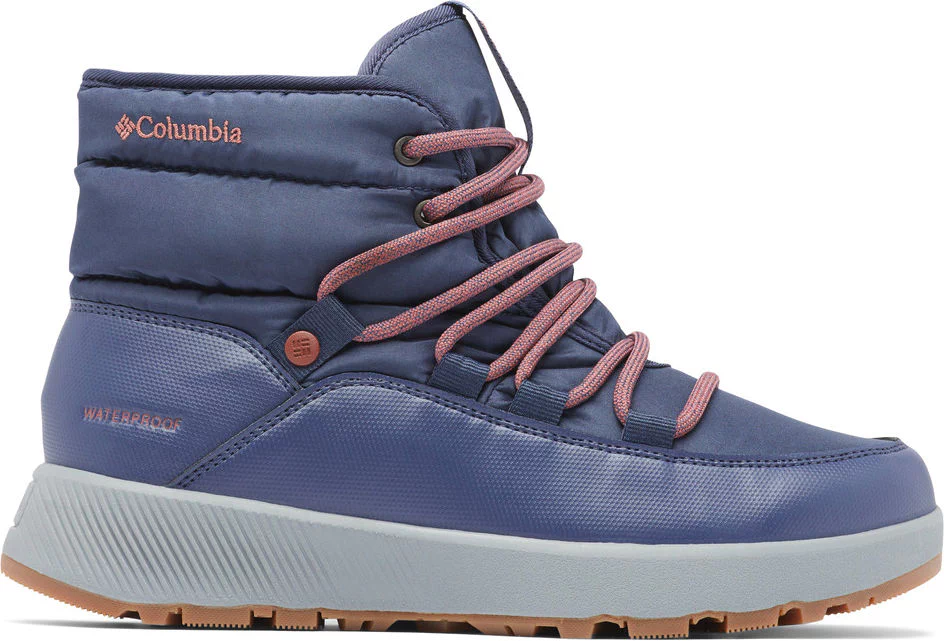 COLUMBIA buty zimowe trzewiki damskie Slopeside Village Omni Heat MID granatowy