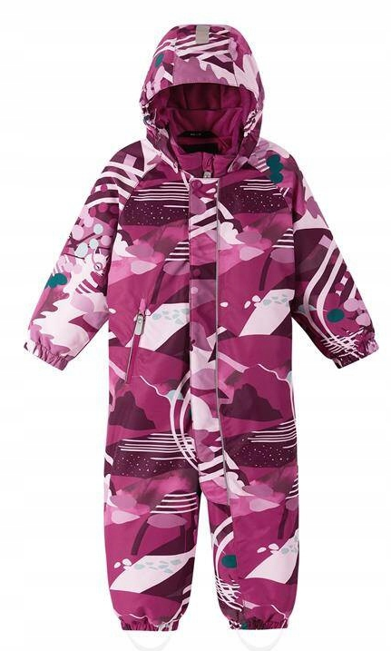 REIMA kombinezon dla dziecka zimowy wodoodporny Puhuri czerwony