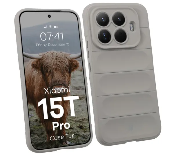 Bizon Tur do Xiaomi 15T Pro Jasnoszary