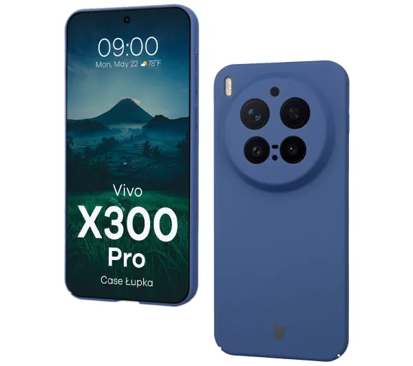 Bizon Łupka do Vivo X300 Pro Niebieski