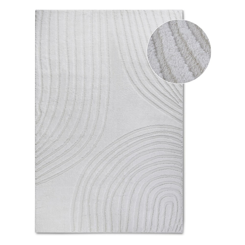 Kremowy dywan 120x170 cm Pigment Cream White – Elle Decoration