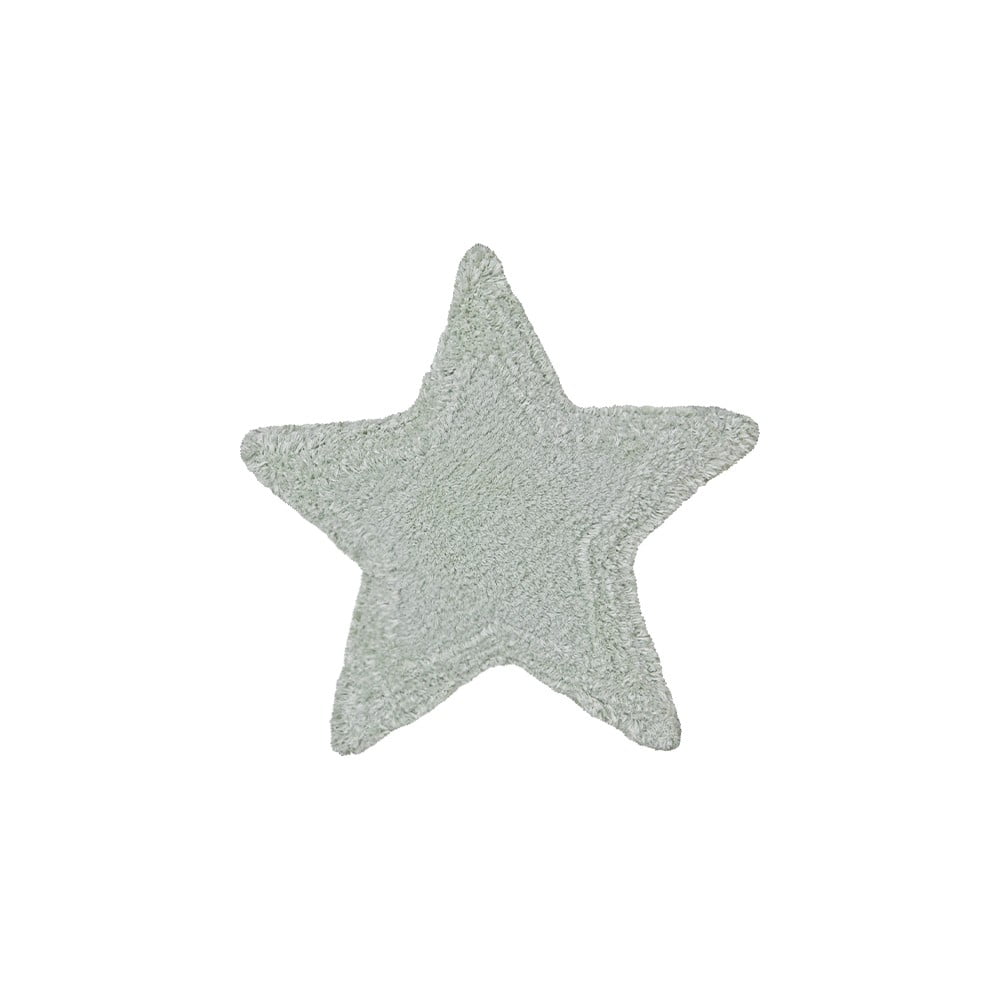 Bawełniana poduszka dziecięca 54x54 cm Stella Blue Sage – Lorena Canals