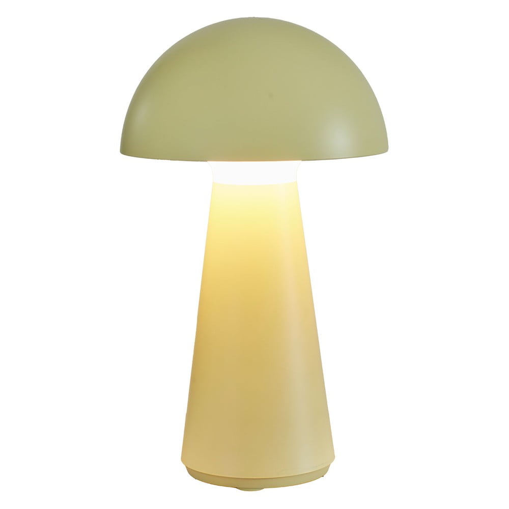 Żółta lampa stołowa LED ze zdalnym sterowaniem (wysokość 28 cm) Sam – Sirius