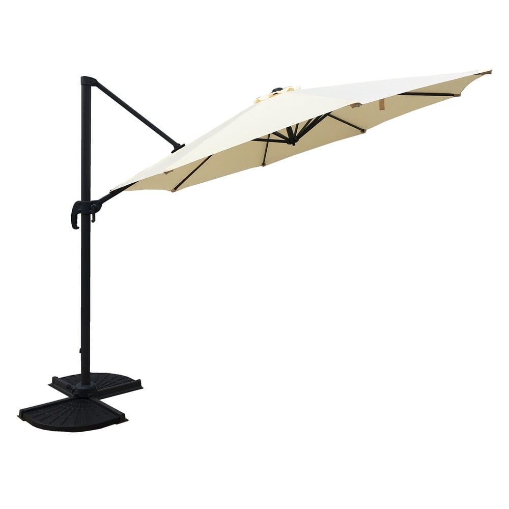 Garden Pleasure Kremowy parasol ogrodowy 300x300 cm Deluxe