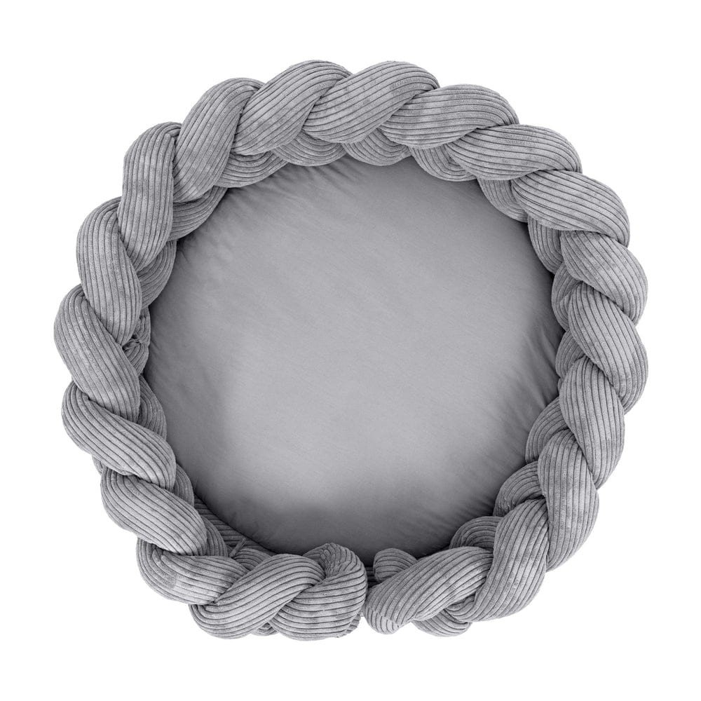 Szary kokon dla niemowląt 100x100 cm – Meowbaby