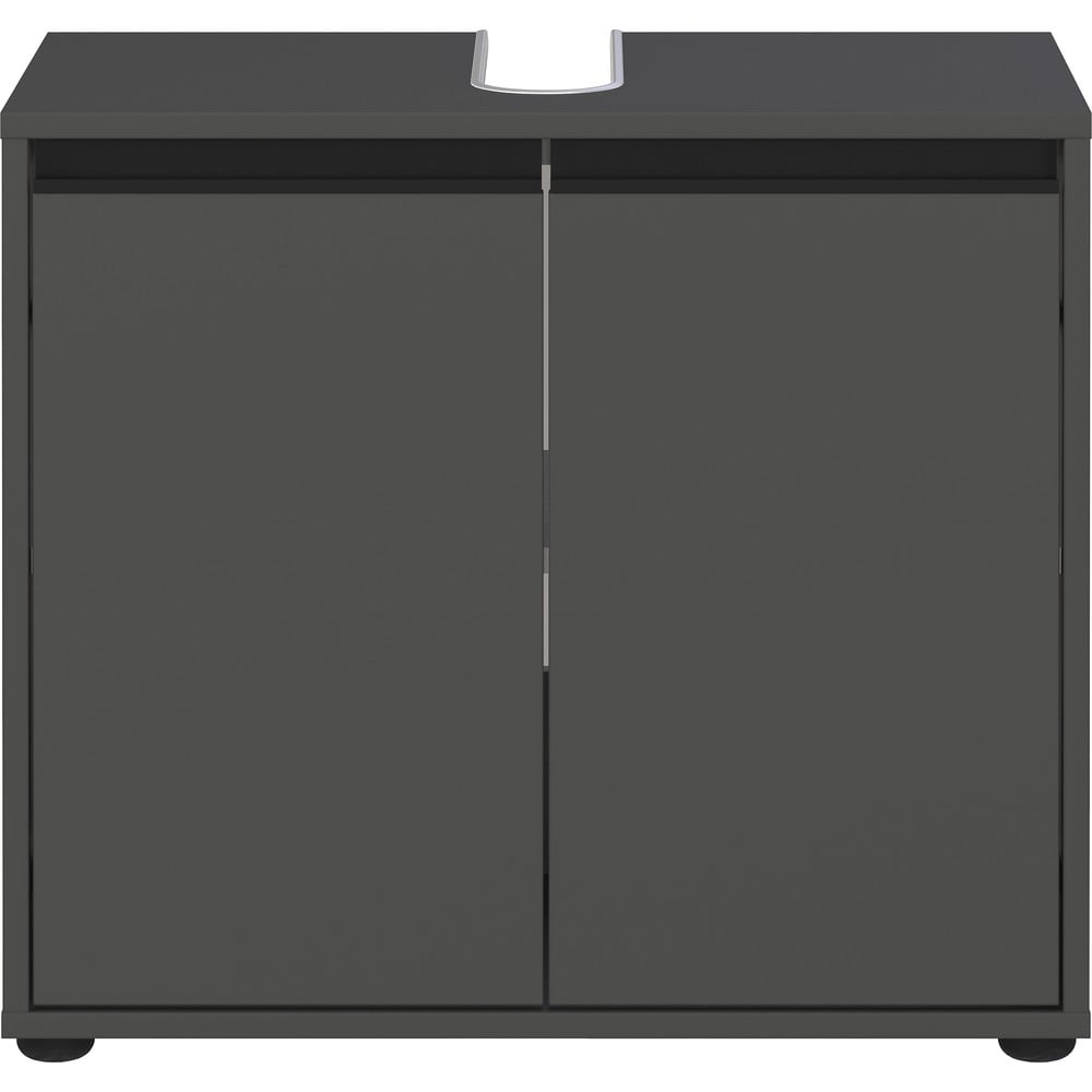 Antracytowa szafka pod umywalkę 63x55 cm Lemont – Germania