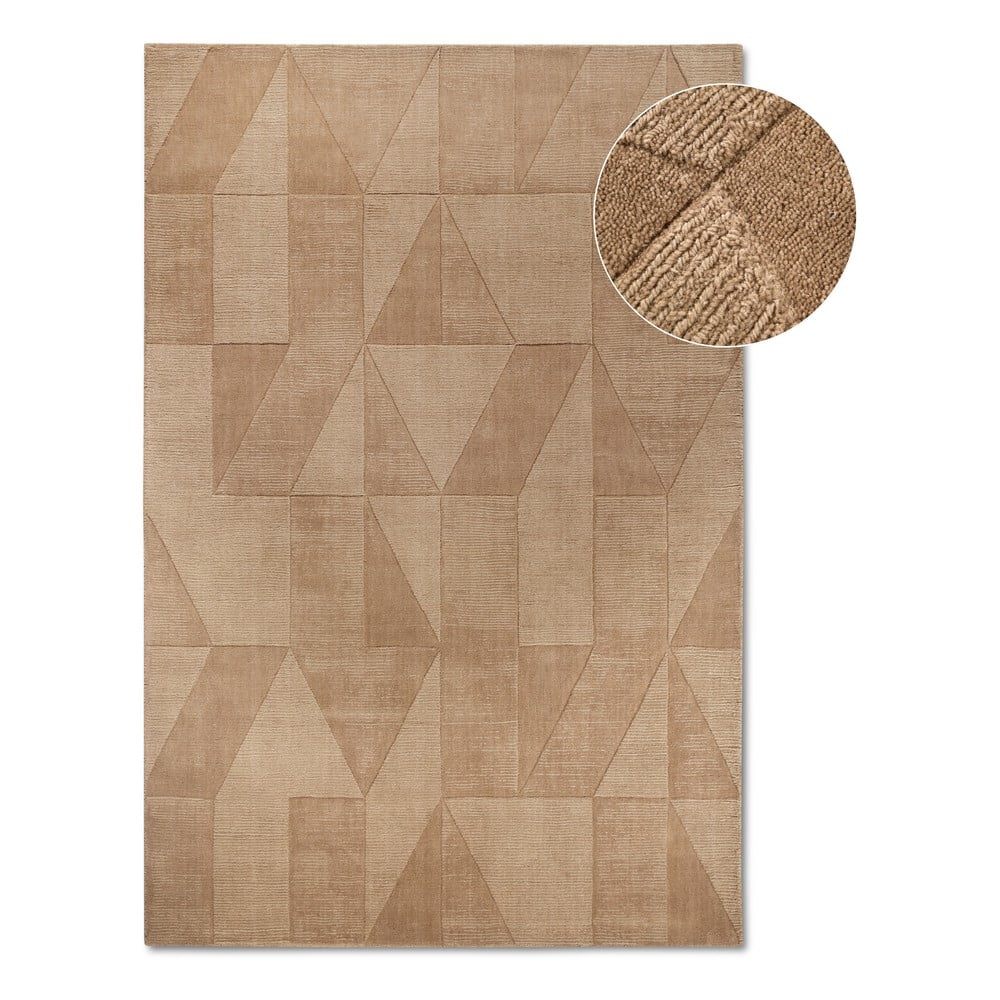 Beżowy wełniany dywan tkany ręcznie 120x170 cm Ursule – Villeroy&Boch