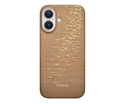 PITAKA Ultra-Slim Case Golden Glint iPhone 17