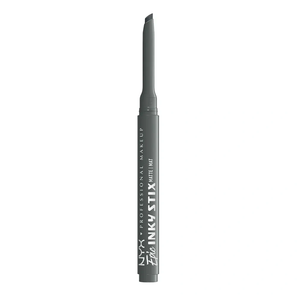 NYX Professional Makeup Epic Inky Stix wodoodporny kremowo-żelowy eyeliner w formie kredki do oczu o matowym wykończeniu 15 Off-Grid Grey 0,1 g