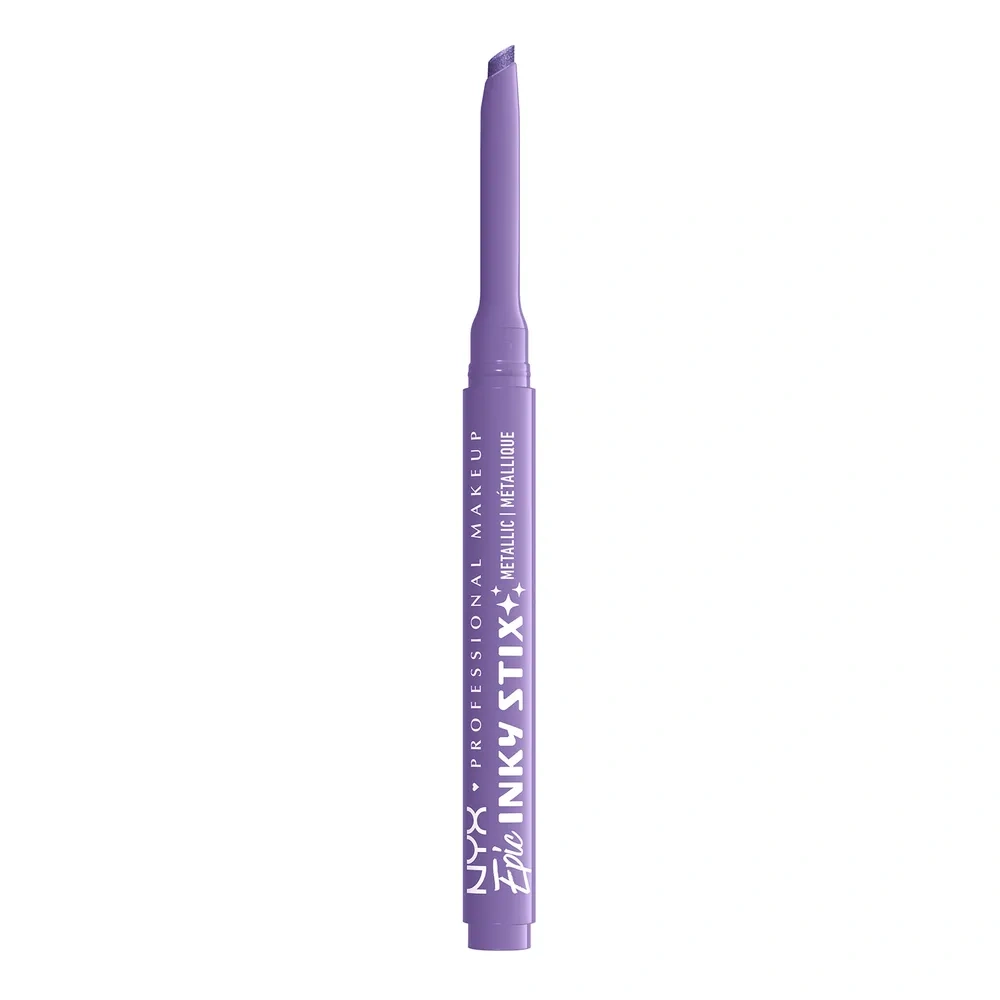 NYX Professional Makeup Epic Inky Stix wodoodporny kremowo-żelowy eyeliner w formie kredki do oczu o metalicznym wykończeniu 10 Violet Volt 0,1 g